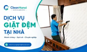 Dịch vụ giặt đệm tại nhà