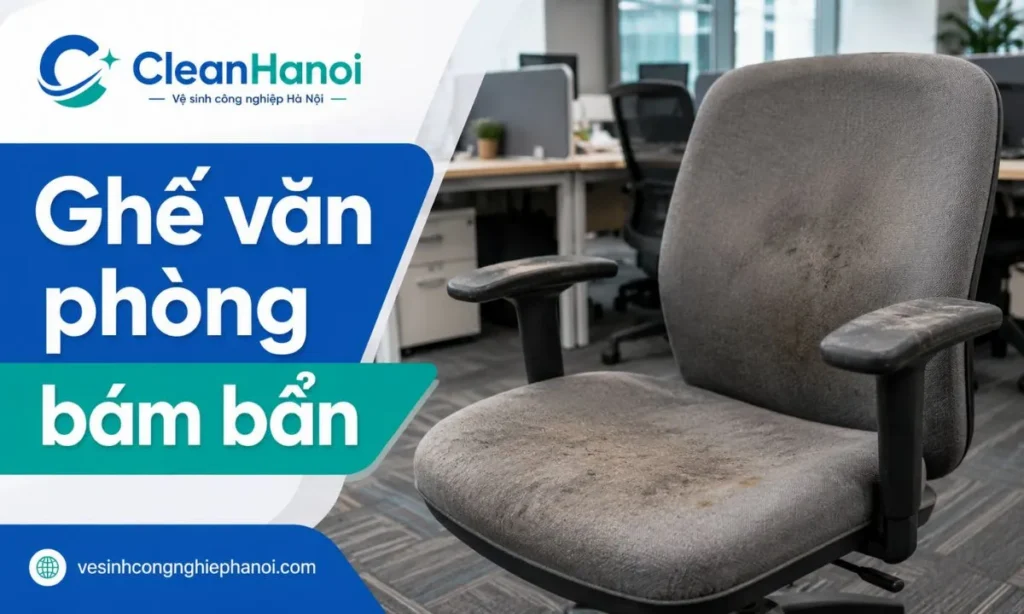Dịch vụ giặt ghế văn phòng tại Hà Nội CleanHanoi