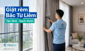 CleanHanoi nhận giặt rèm Bắc Từ Liêm cho nhà ở, chung cư, văn phòng, showroom, phòng khám và căn hộ cho thuê; hỗ trợ rèm vải, voan, rèm 2 lớp, rèm cản sáng, rèm cuốn, rèm cầu vồng và rèm roman.