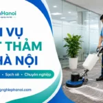 dịch vụ giặt thảm