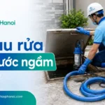Dịch vụ thau rửa bể nước ngầm tại Hà Nội CleanHanoi