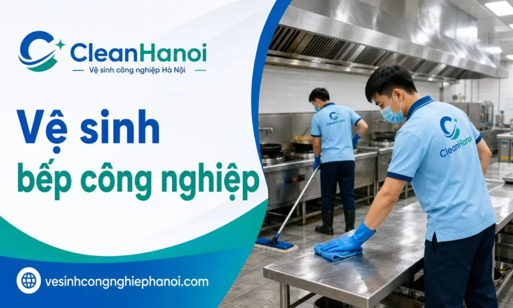 Dịch vụ vệ sinh bếp công nghiệp tại Hà Nội CleanHanoi
