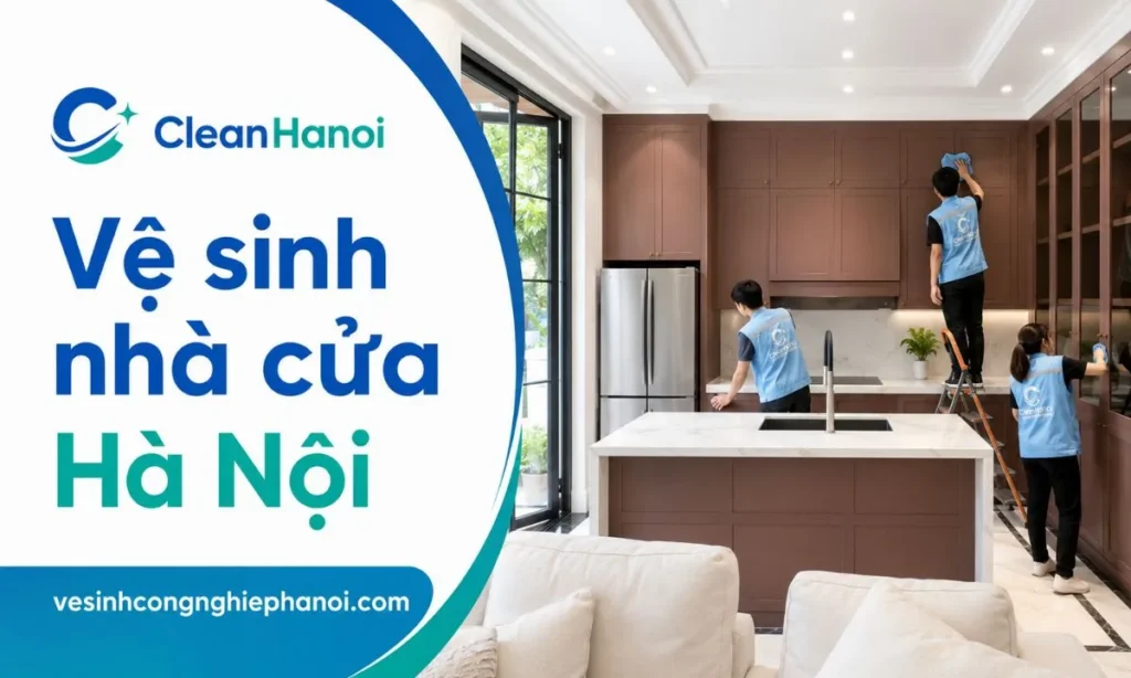 Dịch vụ vệ sinh nhà cửa tại Hà Nội CleanHanoi
