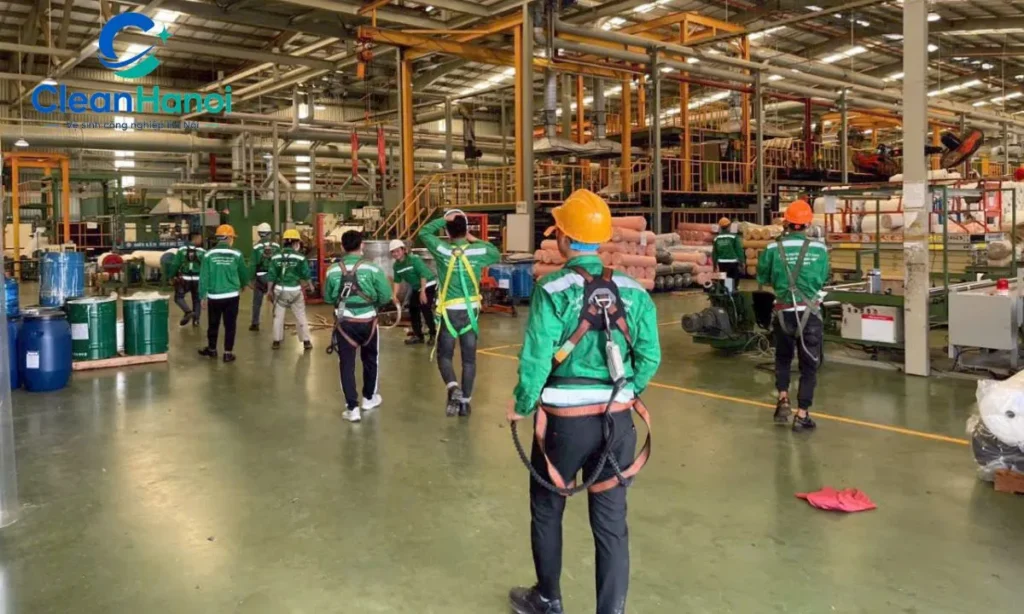 Lưu ý vệ sinh nhà xưởng an toàn