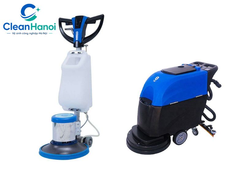 Máy chà sàn công nghiệp CleanHanoi sử dụng