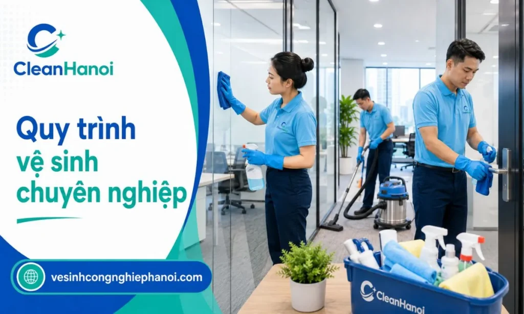 Quy trình vệ sinh văn phòng