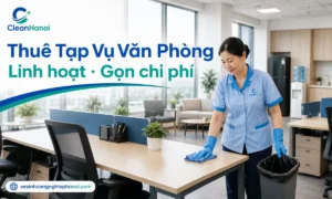 Lợi ích khi thuê nhân viên vệ sinh tạp vụ văn phòng