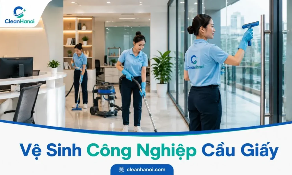 Vệ sinh công nghiệp Cầu Giấy