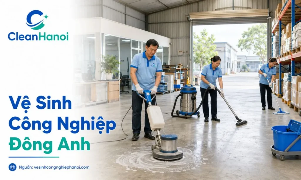 Vệ sinh công nghiệp Đông Anh