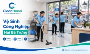 Vệ sinh công nghiệp Hai Bà Trưng