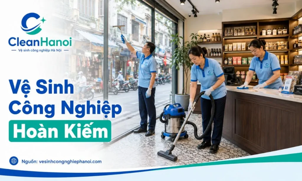 Vệ sinh công nghiệp Hoàn Kiếm