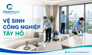 Vệ sinh công nghiệp Tây Hồ
