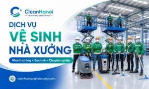 Vệ sinh nhà xưởng