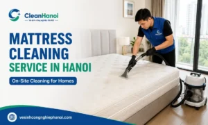 CleanHanoi provides professional on-site mattress cleaning for apartments, houses, townhouses and villas across Hanoi.