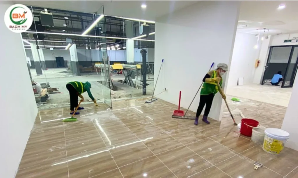 dịch vụ vệ sinh công nghiệp của Bách Mỹ Cleaning