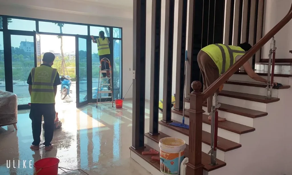 dịch vụ vệ sinh công nghiệp của Thanh Mai Anh